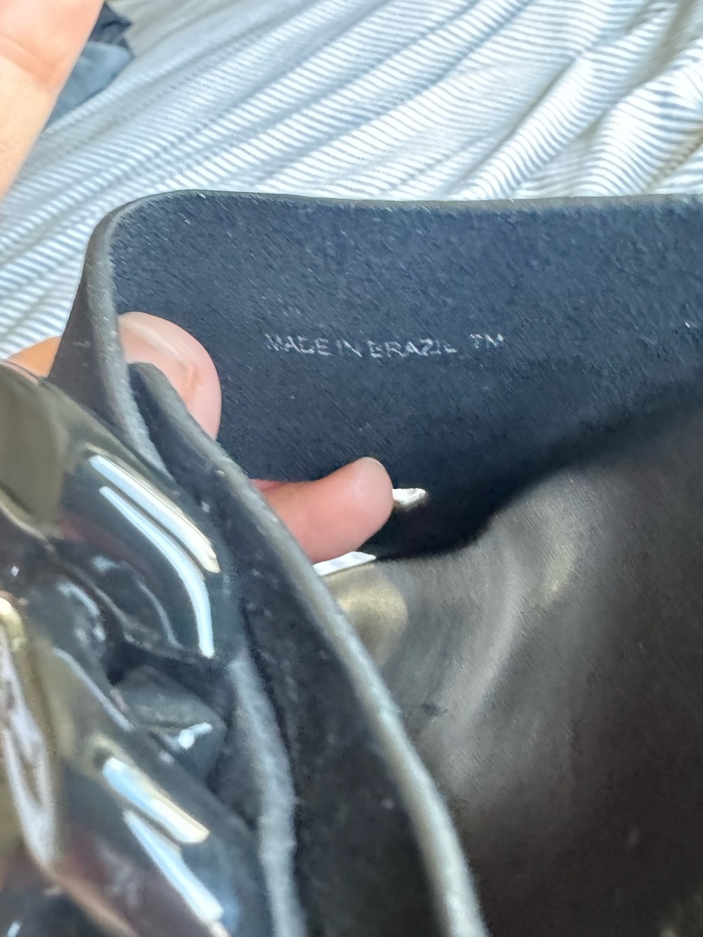 Tory Burch Adrian Slide in Black Suede - Picture 5 of 5
